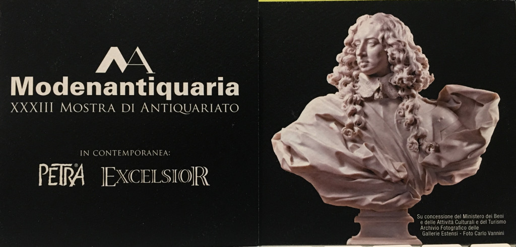 Modenantiquaria duemiladiciannove biglietto modena